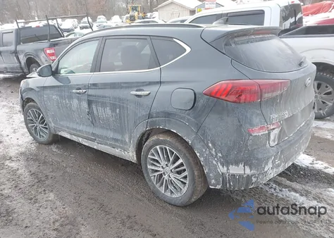 2020 Hyundai Tucson Ultimate из США, поврежденный, VIN KM8J3CAL8LU138447